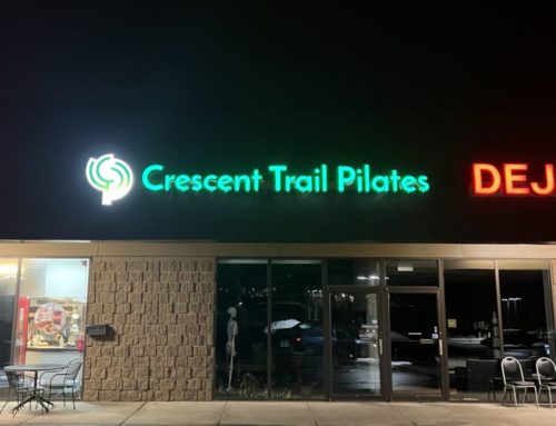 Crescent Trail Pilates LED Channel Letters